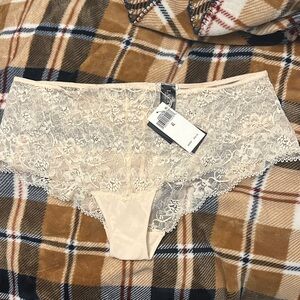 Lauren Ralph Lauren Cream Lace Panties